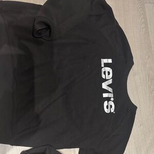 Levi's Black Crewneck Sweatshirt